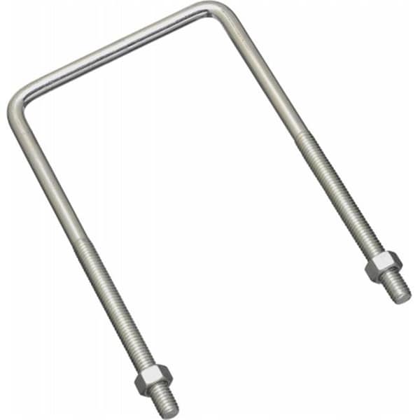 Stanley Stanley Hardware .31in. Thread 2-.50in. X 5in. Zinc U-Bolts 222562 - Pack of 5 222562 - main